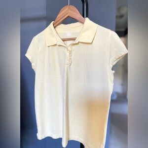 The Children’s Place Girl’s Yellow Polo Shirt, Size XXL (16), NWOT